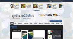 Desktop Screenshot of androidgeek.it